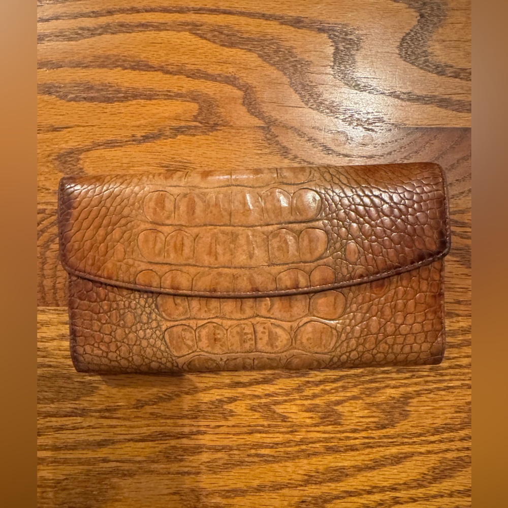 Brahmin Tri-Fold Wallet & Checkbook Cover